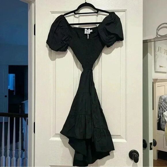 Princess Polly AMBER MINI DRESS BLACK - Picture 3 of 6